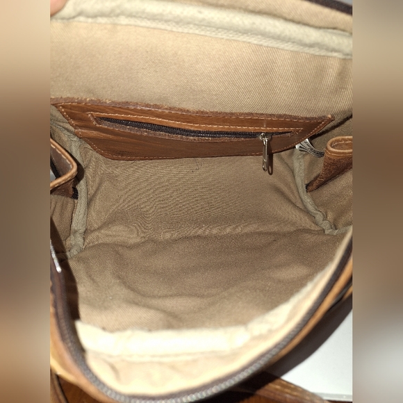 Vintage Tooled Leather Purse Grants Natural - Picture 13 of 16